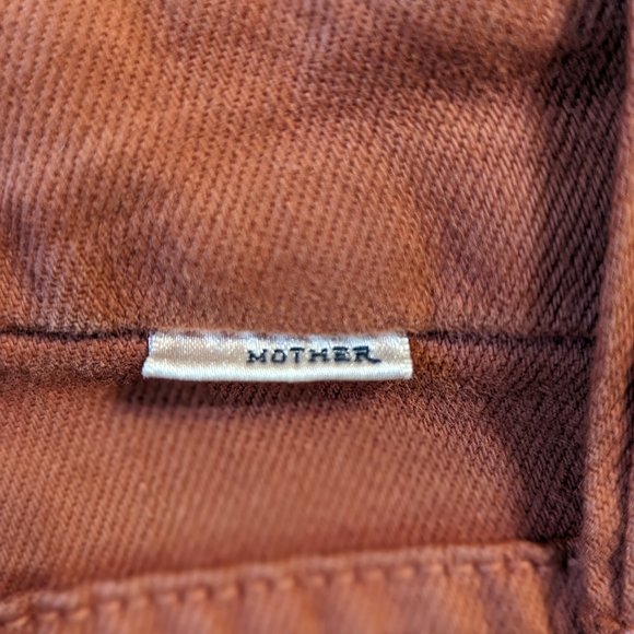 Mother The Looker Ankle Fray Jeans in Coconut Shell Gettin' in Size 28 EUC - Picture 8 of 12
